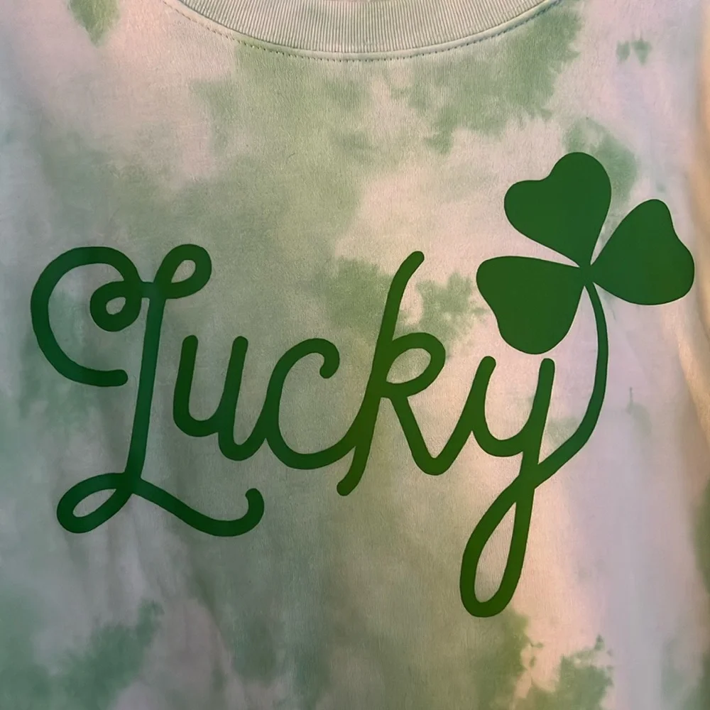 LUCKY 🍀 Sweatshirt * Winter / Spring / Fall Outerwear * XXXL (21) can be UNISEX - Picture 2 of 6